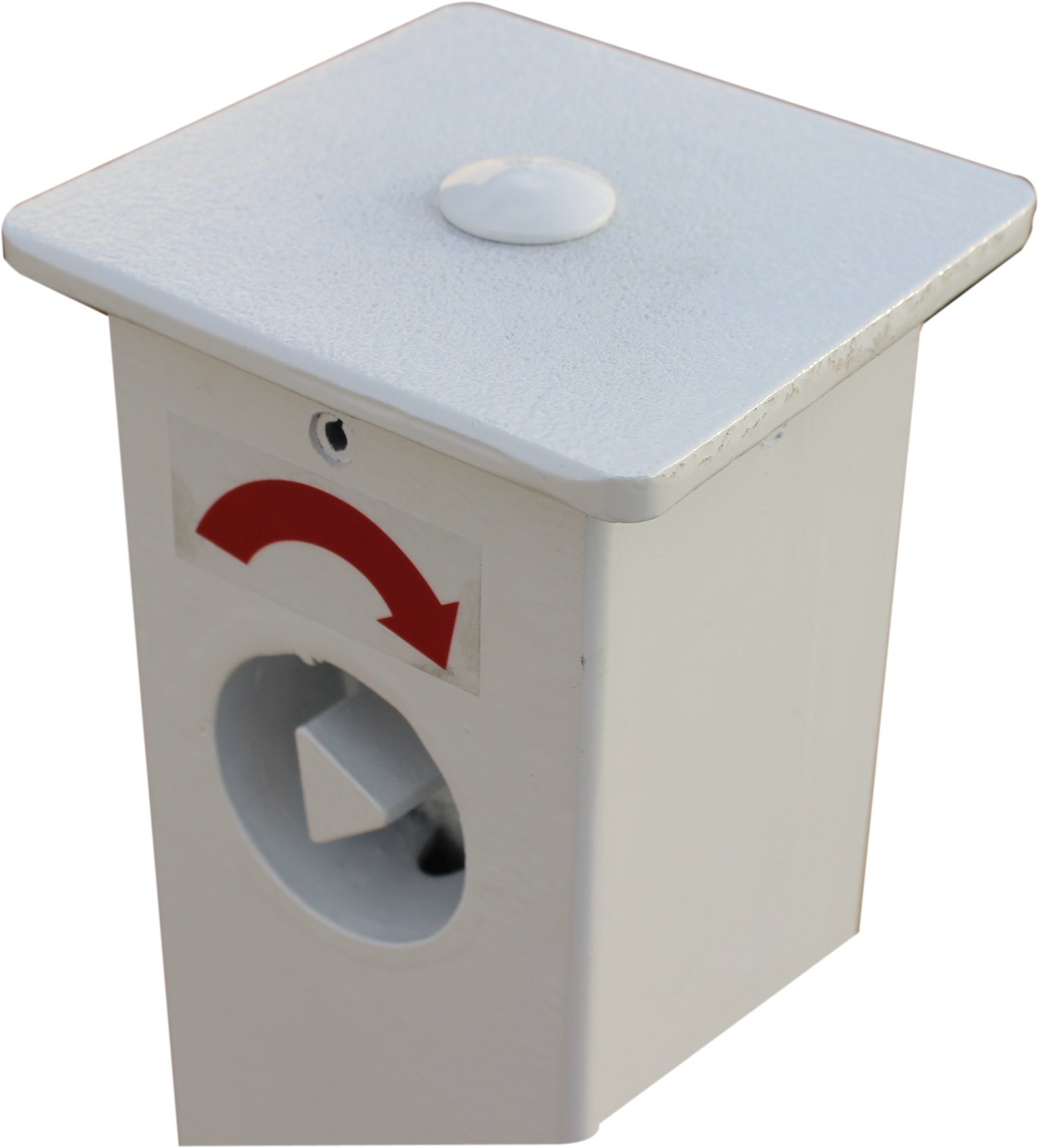 Absperrpfosten -MERGERE- Ø 70 x 70 mm, versenkbar