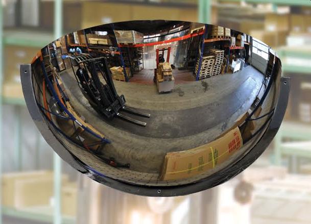 Kugelspiegel aus Acrylglas, Ø 50 - 100 cm, Blickwinkel 180°