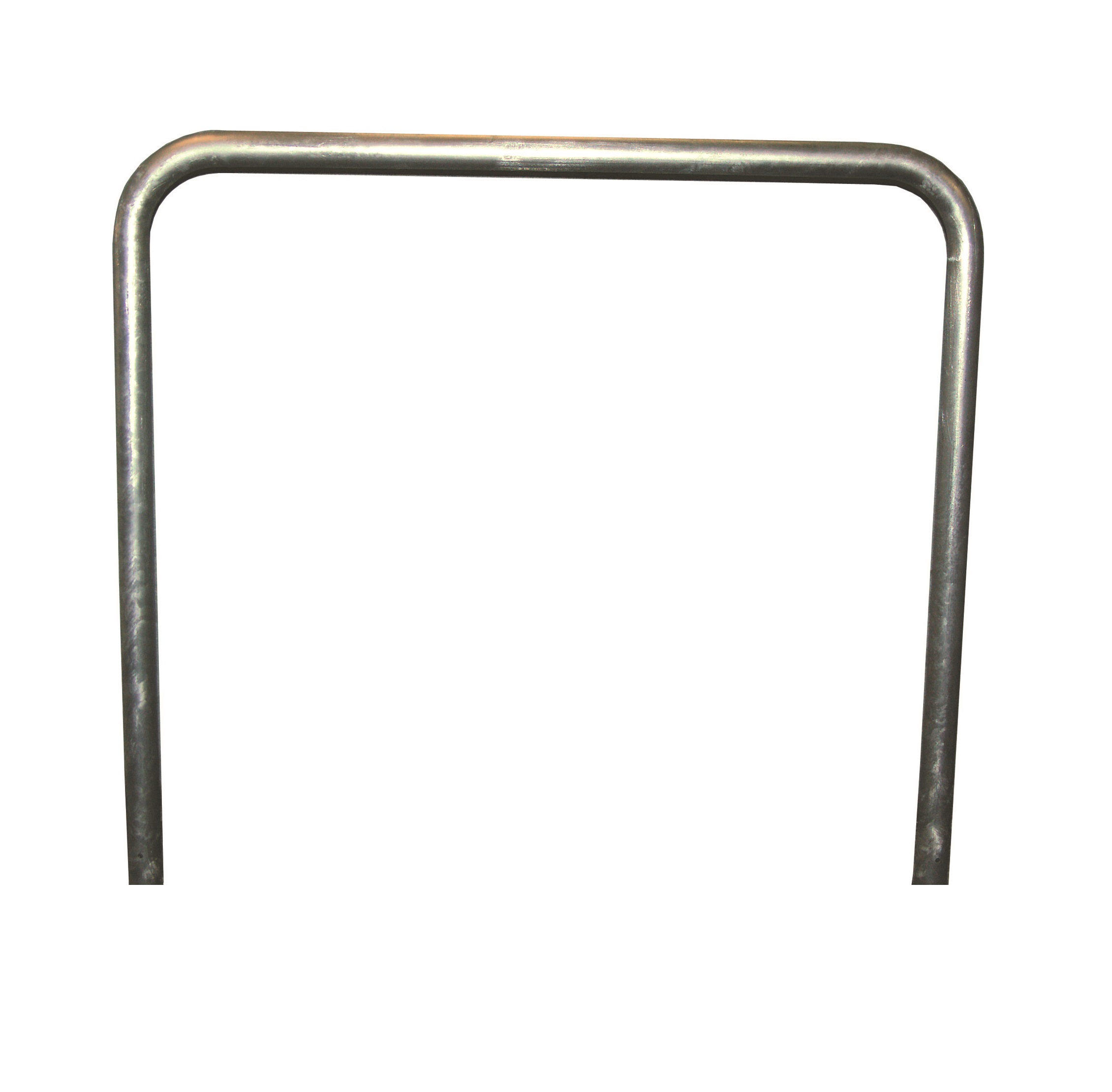 Absperrbügel aus Stahl Ø 48 mm, zum Einbetonieren, ohne Querholm, Höhe: 1000 mm