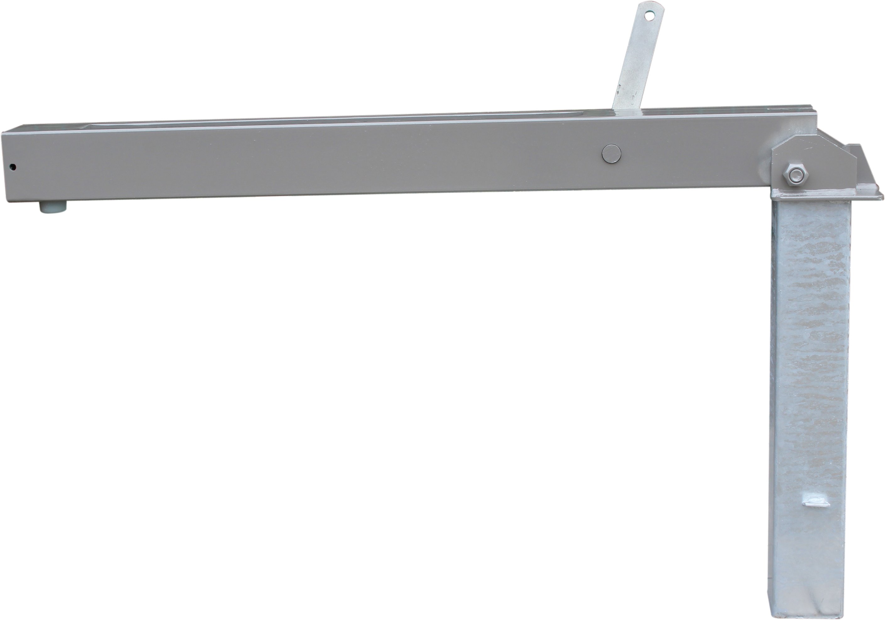 Stahlpoller -NOBILIS- 80 x 80 mm, herausnehmbar o. umlegbar