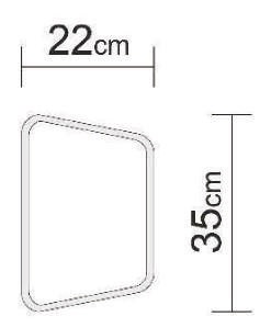 Einzelparker -ZAZA - Wand- oder Bodenmontage