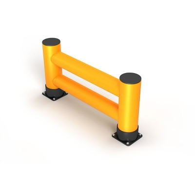 Regalendschutz Doppelplanke Ø 180 mm, Länge: 1200-2500 mm