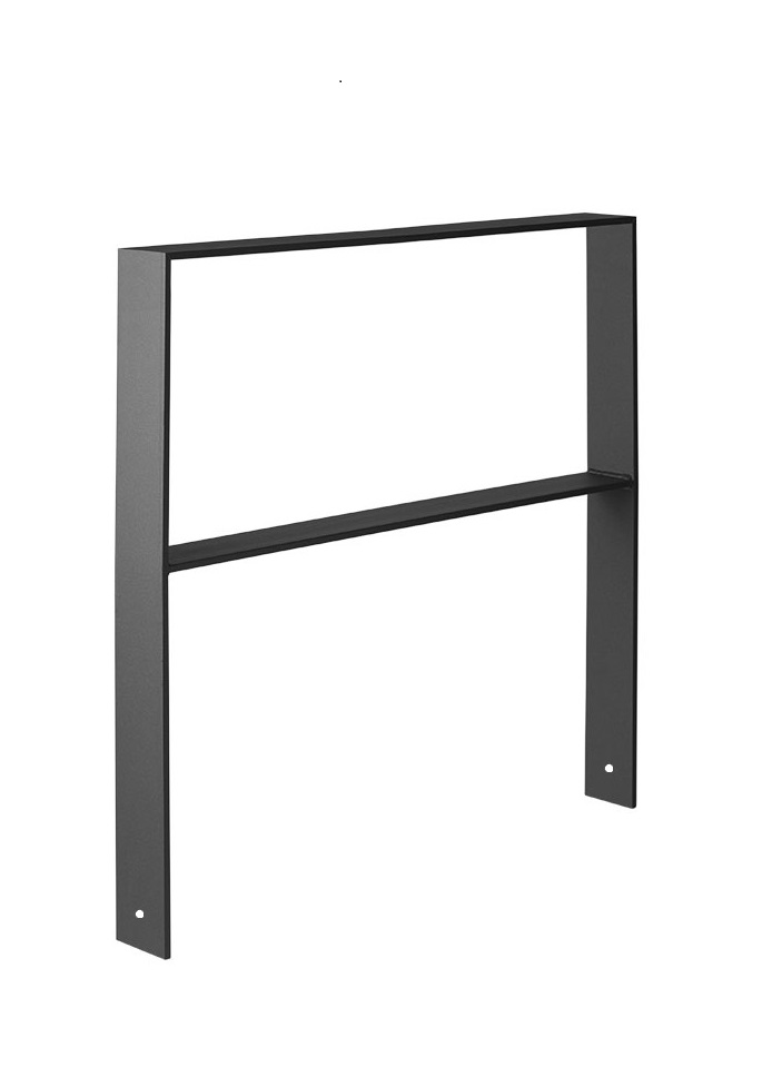 Fahrrad Stahlbügel PLANUS 80x12 mm zum Abgrenzen und Anlehnen
