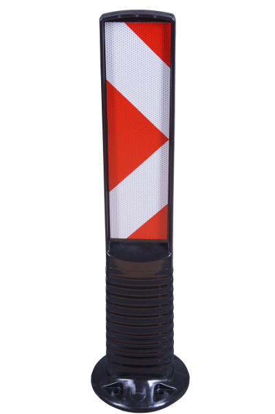 Flexible Bake Ø 120 mm, schwarz, überfahrbar, Höhe: 750, rechtsweisend