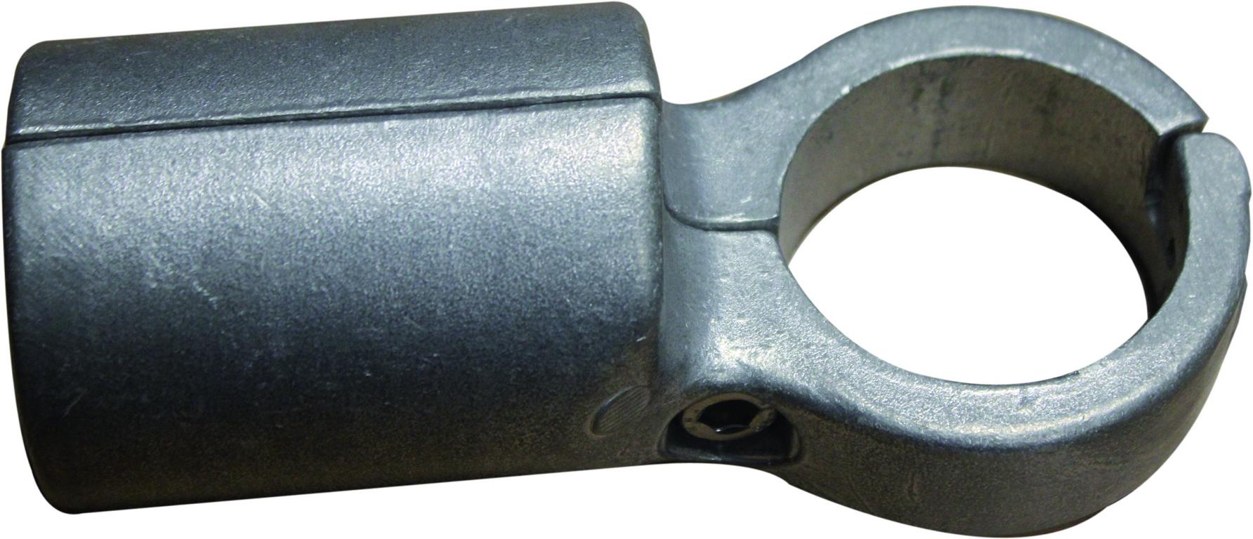 Schelle für Systemgeländer aus Alu-Guß für 60 mm Rohre