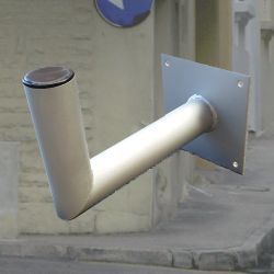 Wandarm zur Montage von Verkehrsspiegeln an Wänden 