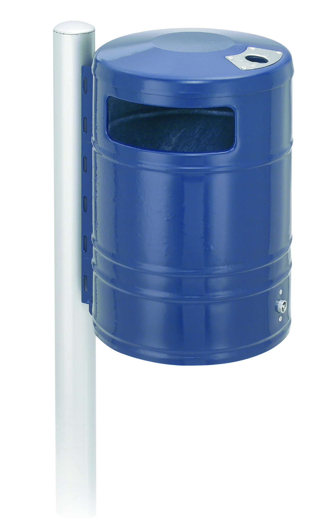 Abfallbehälter -MIKENO-, 40 Liter, aus Stahl