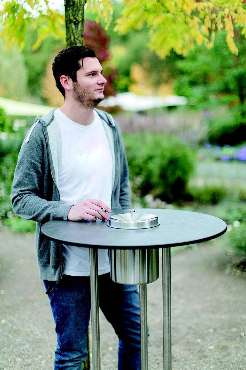 Meeting Point Stehtisch mit oder ohne Ascher