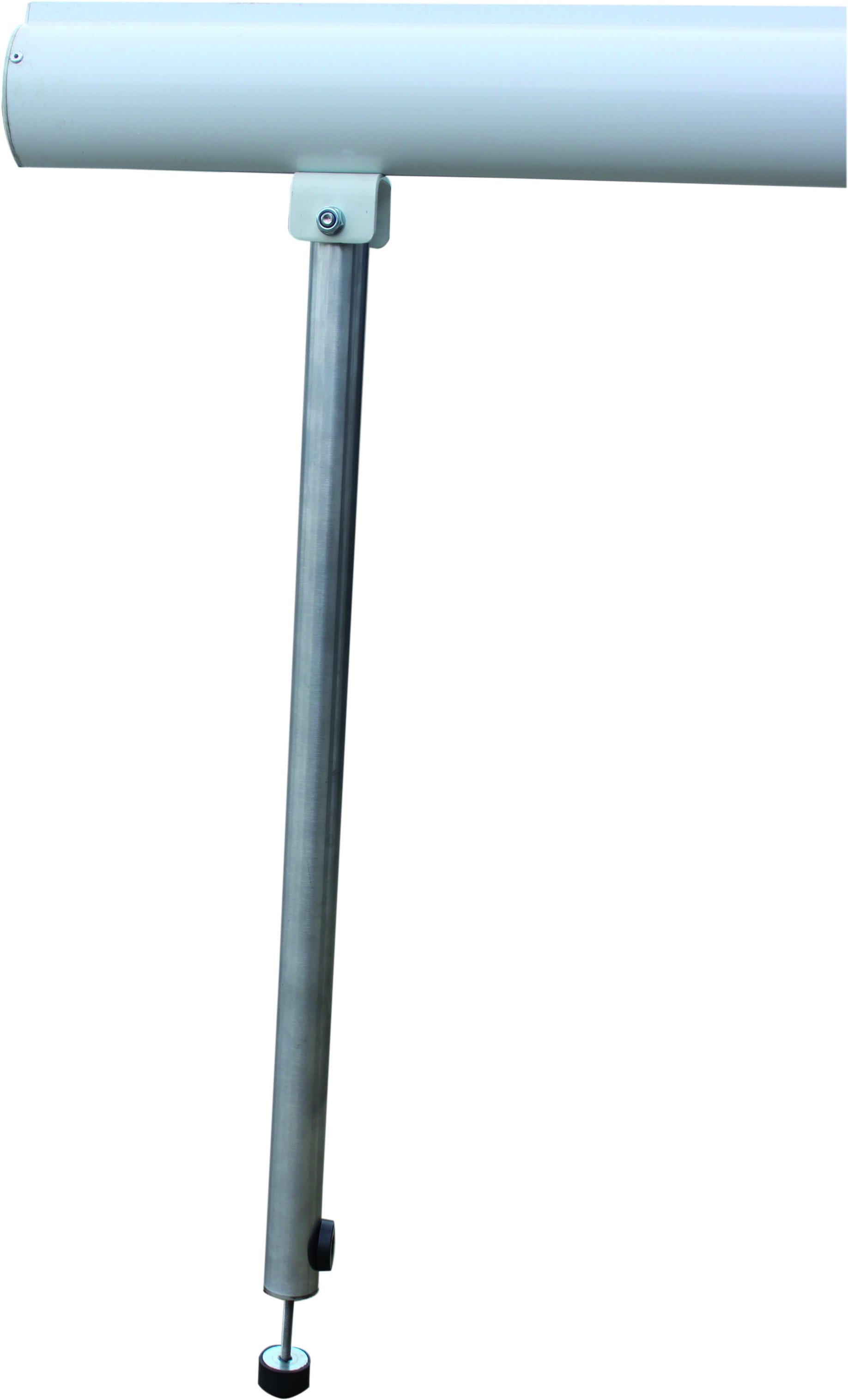 Sperrschranke mit Gasdruckfeder | rot-weiß | bis 8m | vertikal schwenkbar