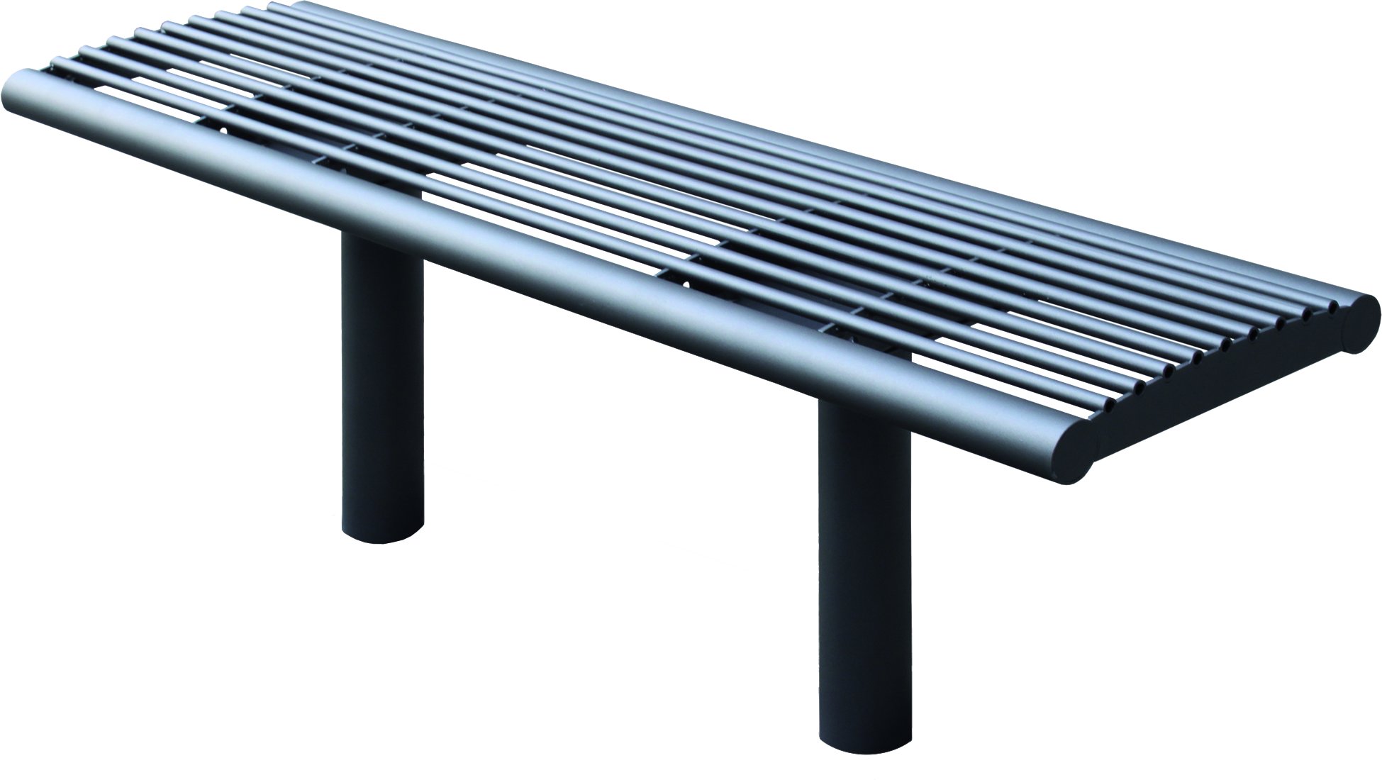 Sitzbank - MAGNUS -, aus Stahl, verschiedene Ausführungen