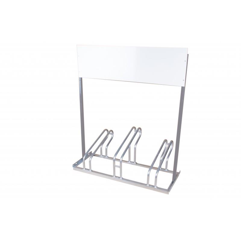 Werbefahrradständer -MONZA-, mobil, 2 - 6 Stellplätze