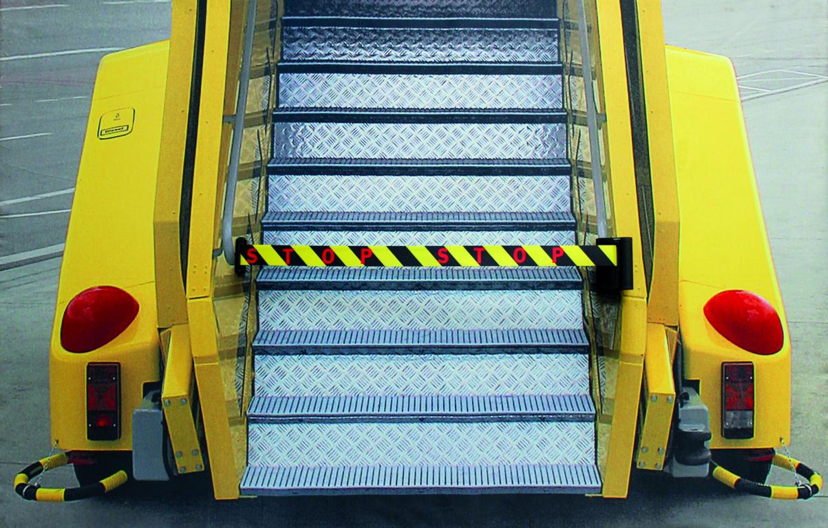 Wandgurtkassette -BELTRAC WALL MOUNT SAFETY-, aus Aluminium, Gurtlänge 3,0 m, Gurthöhe 50 mm