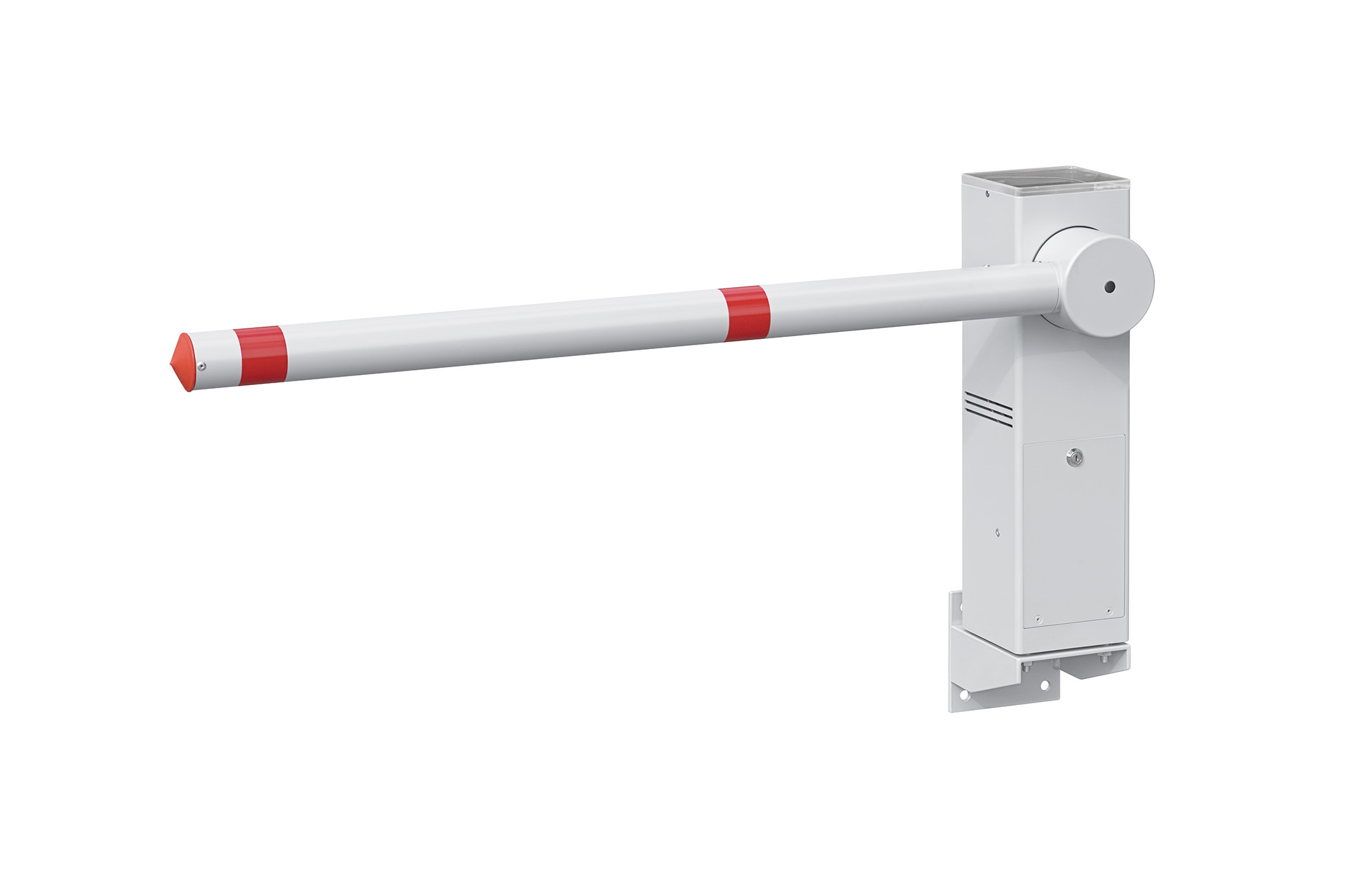 Parkplatzsperre mit Solarbetrieb und Handsender, Sperrbreite: 1 - 2,5 m