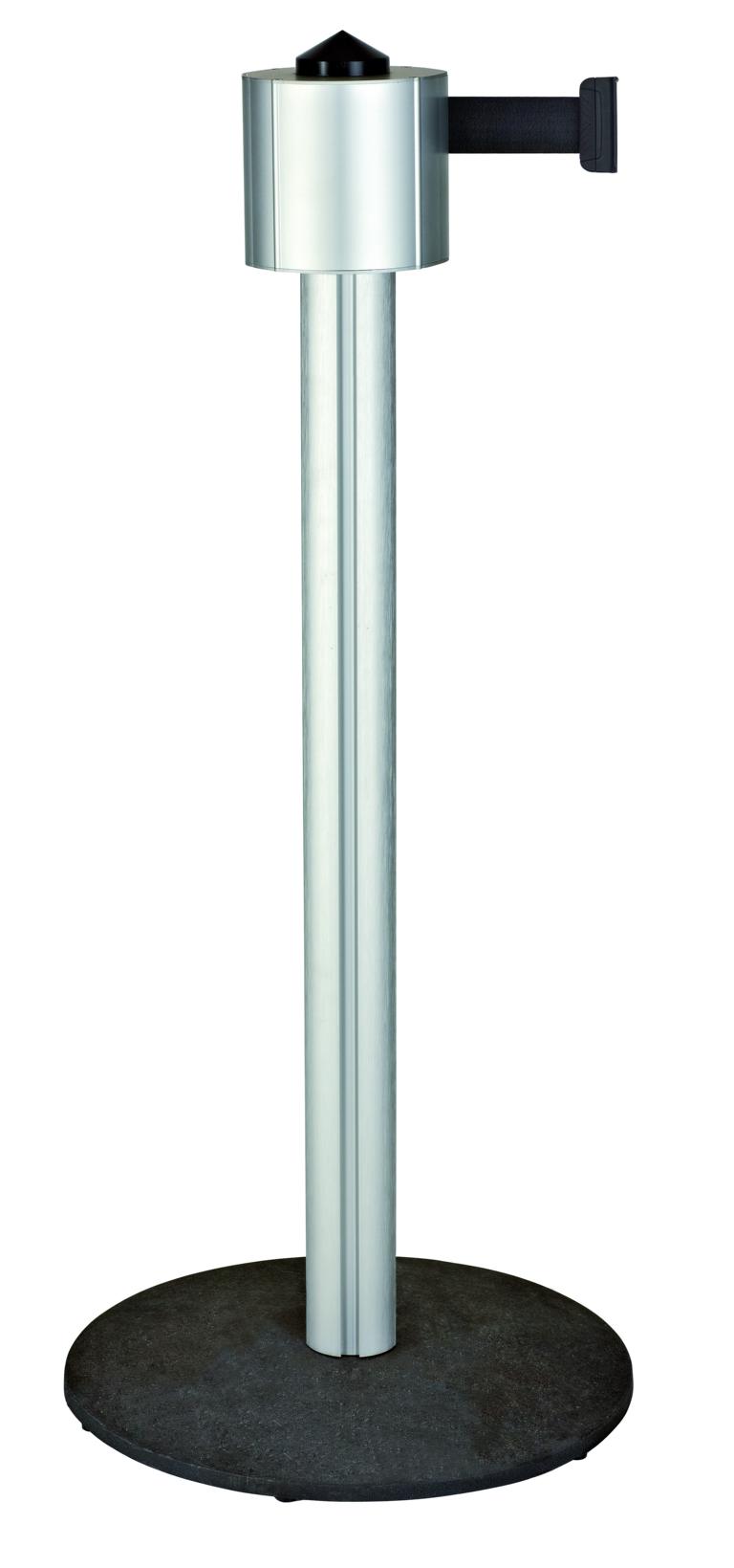 Gurtpfosten -STORETRAC MONO-, aus Aluminium, Gurtlänge 12 m