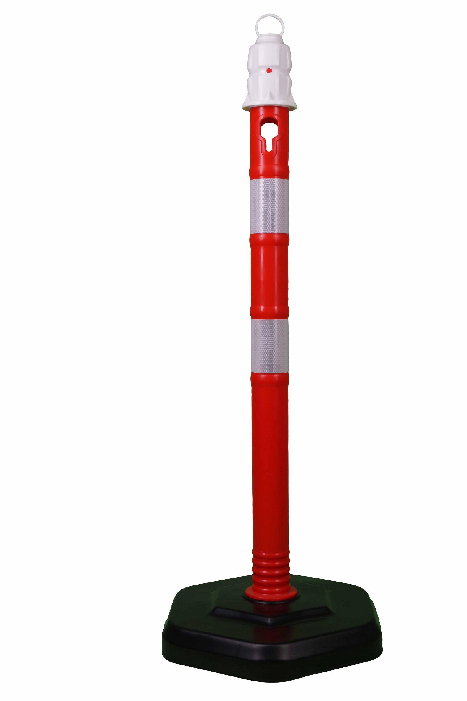 Kettenpfosten Ø 63 mm, rot