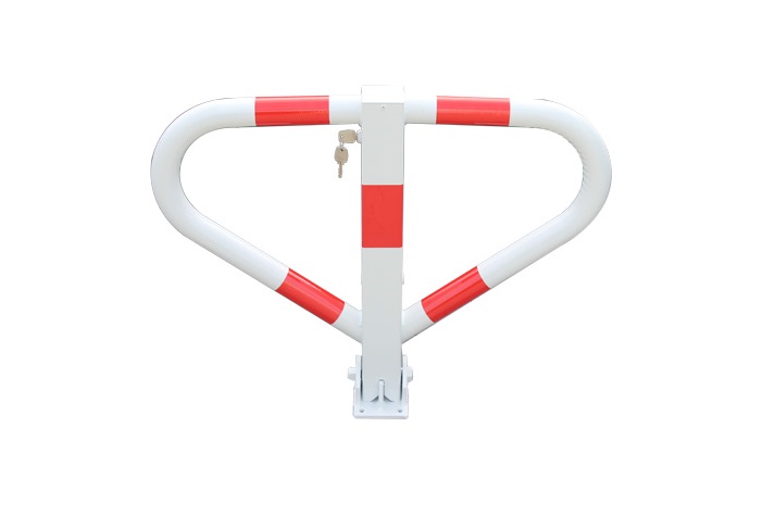 Parkbügel -PUMA- Ø 70 x 70 mm, umlegbar durch Halbzylinder