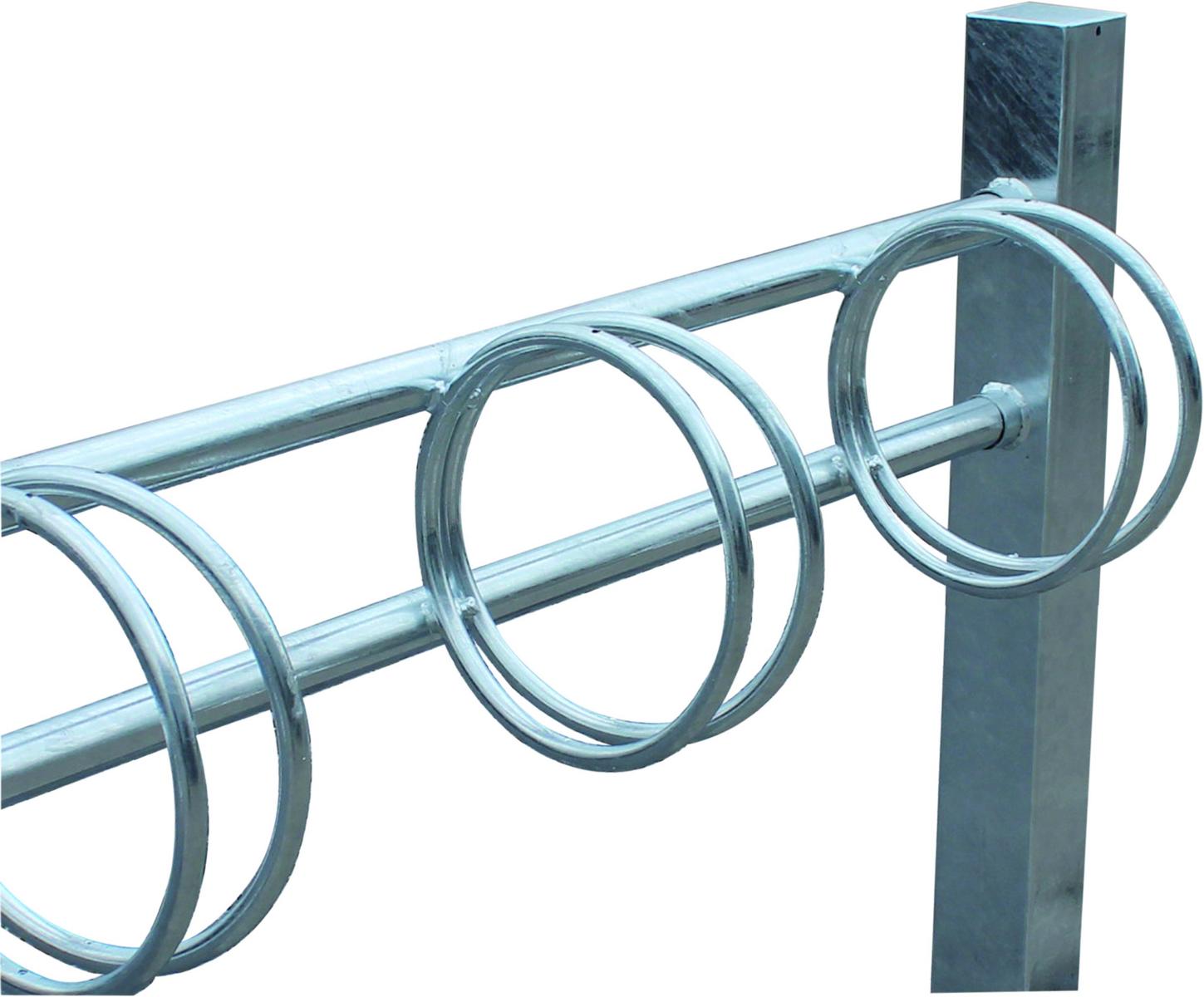 Fahrradständer -BIROTA- doppelseitig 6 bis 10 Stellplätze 