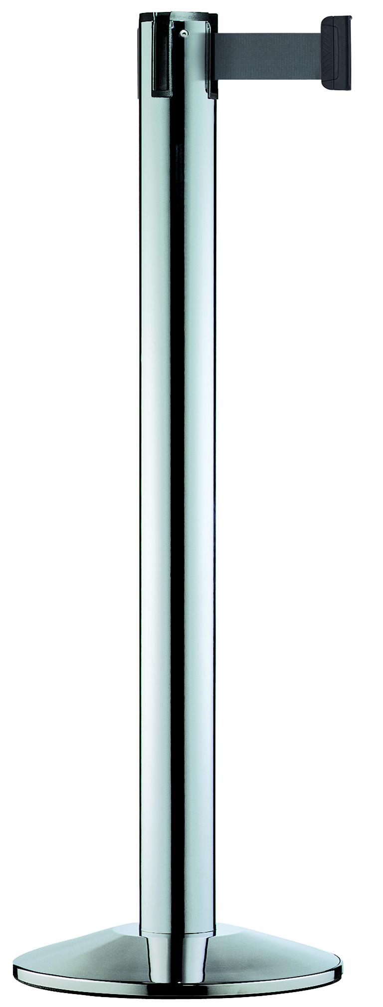 Gurtpfosten -BELTRAC MODERN-, Stahl o. Edelstahl, Gurtlänge 2,3 m