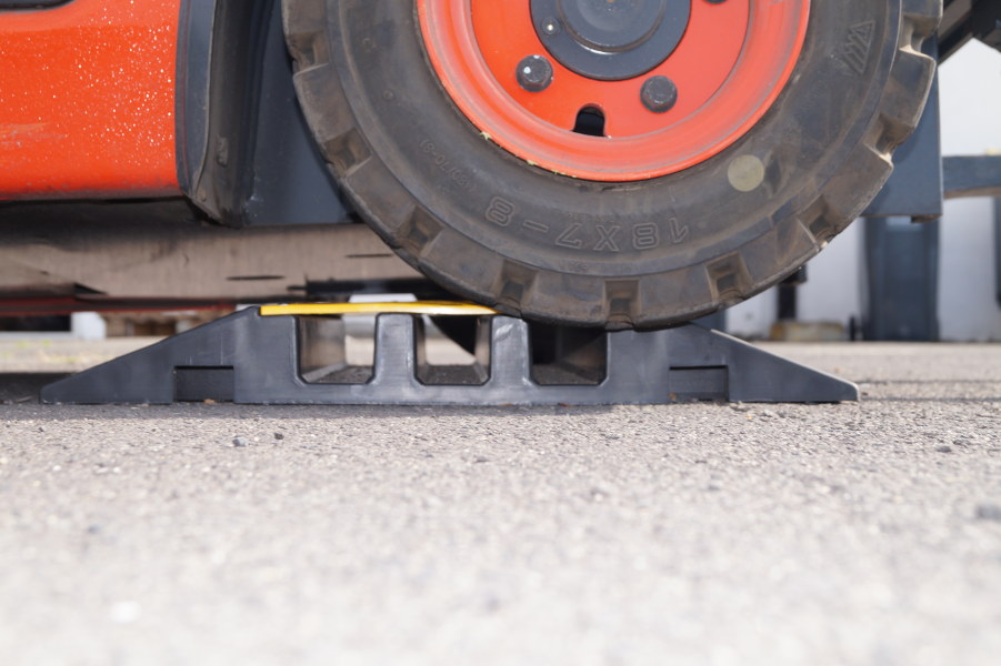 Kabelbrücke 2er Set | 3 Kanäle | PPC | Länge 490mm | bis 40t