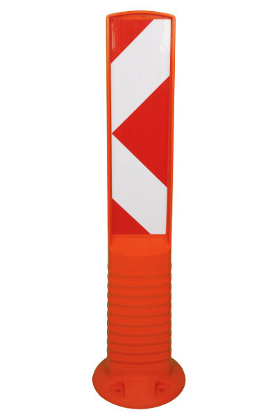 Flexible Bake Ø 120 mm, orange, überfahrbar, Höhe: 750, linksweisend