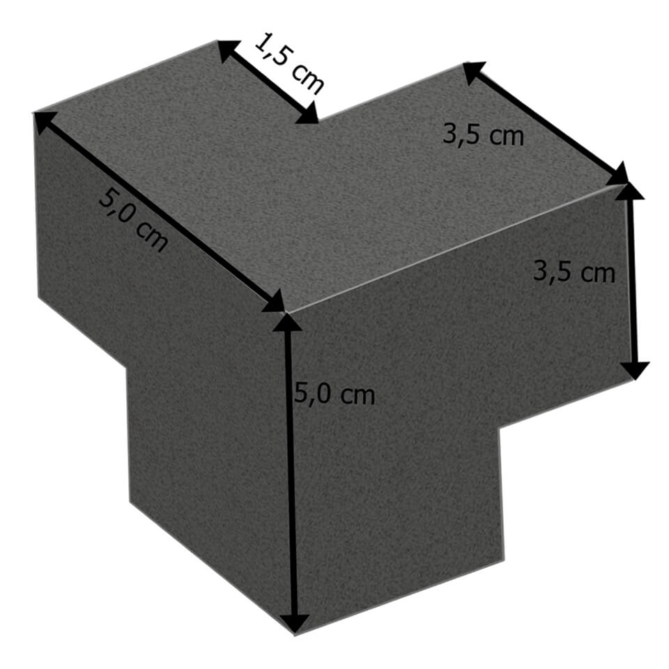 Flexible Schutzecken 3D aus PU, schwarz, selbstklebend
