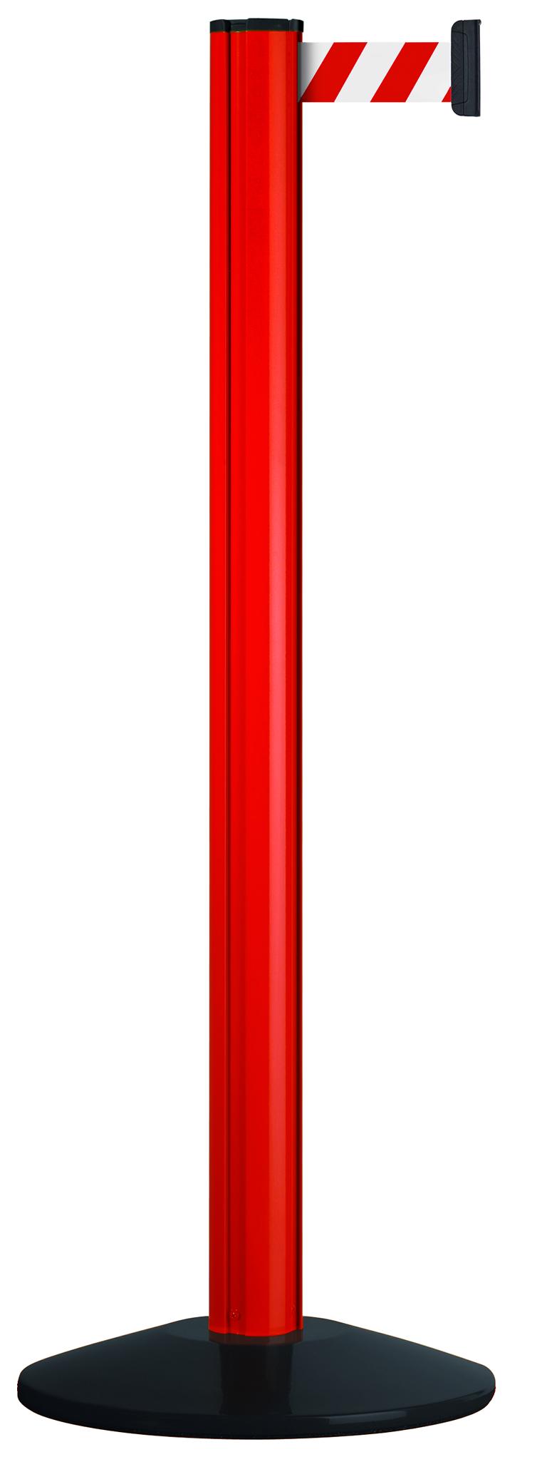 Gurtpfosten -BELTRAC EXTEND SAFETY-, aus Aluminium, Gurtlänge 3,7 m