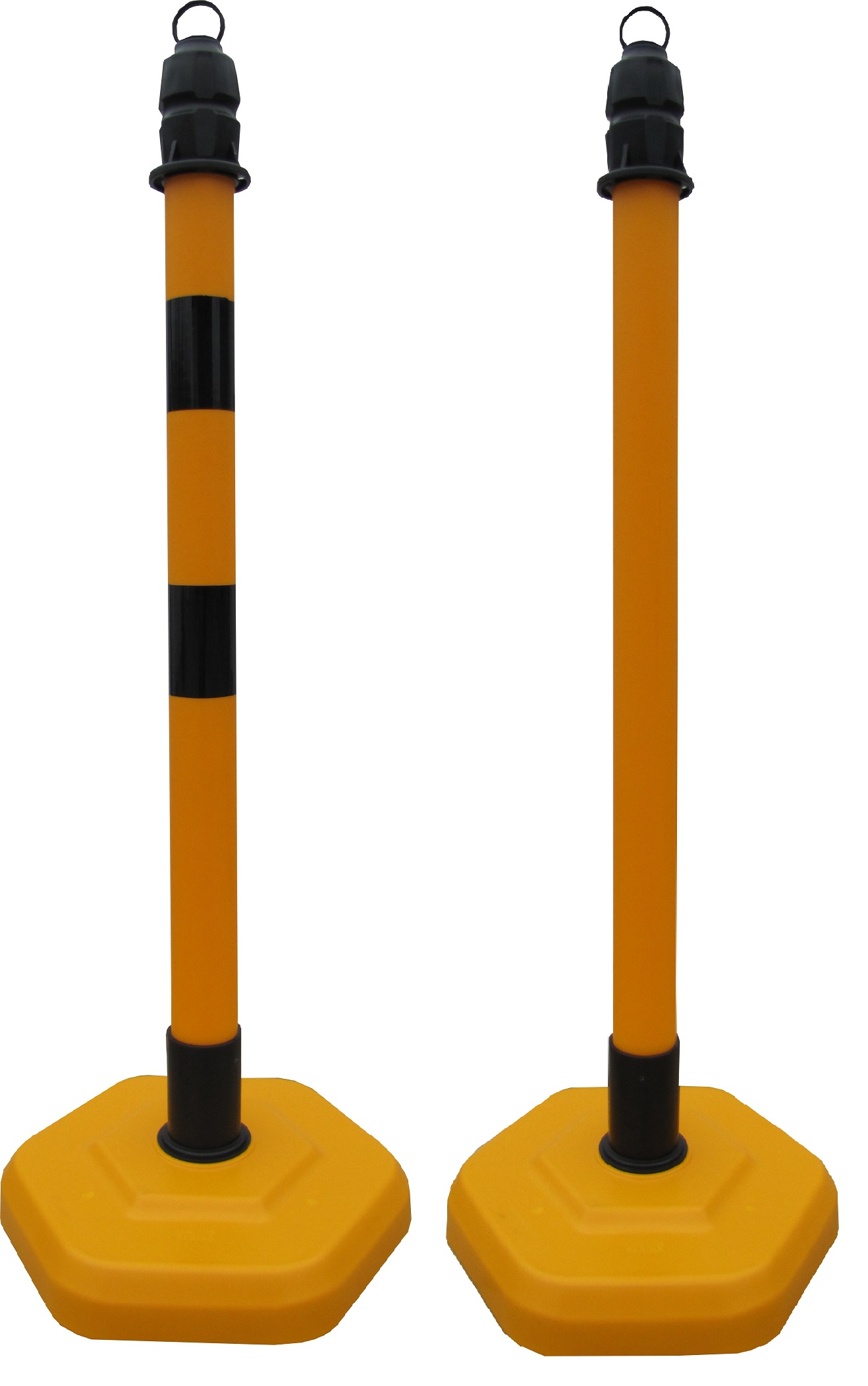 Kettenpfosten Ø 63 mm, gelb