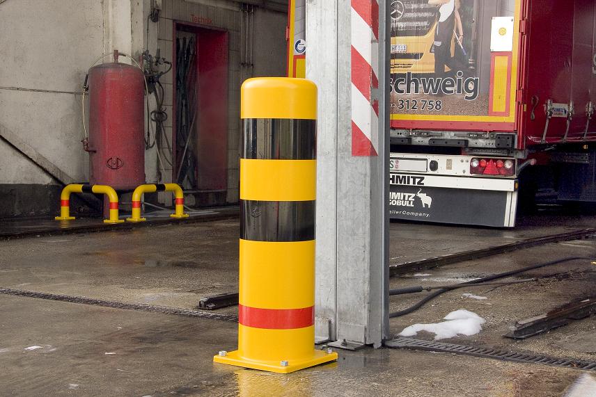 Rammschutzpoller Rambowl Ø 273 mm zum Aufdübeln