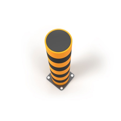 Rammschutzpoller STRONG Ø 200 mm, Höhe: 600-1100 mm, neigbar