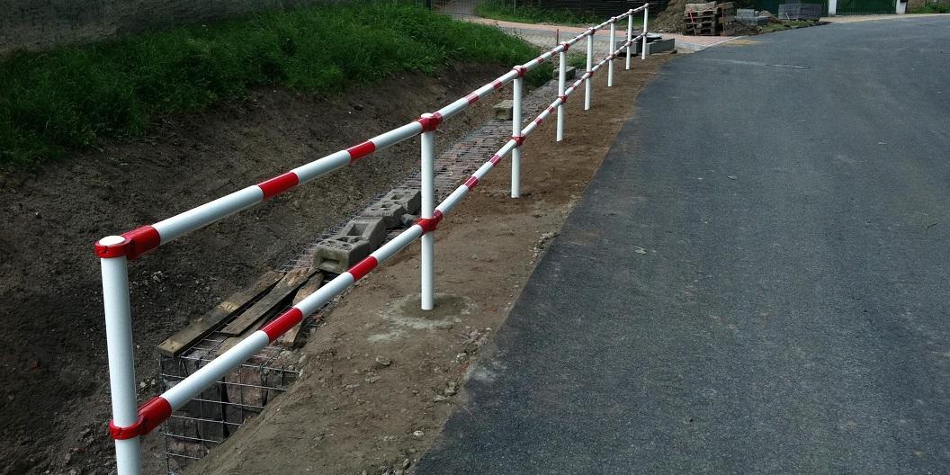 Querrohr Ø 60 mm für Systemgeländer aus Stahl, Länge: 1,5 - 2,0 m