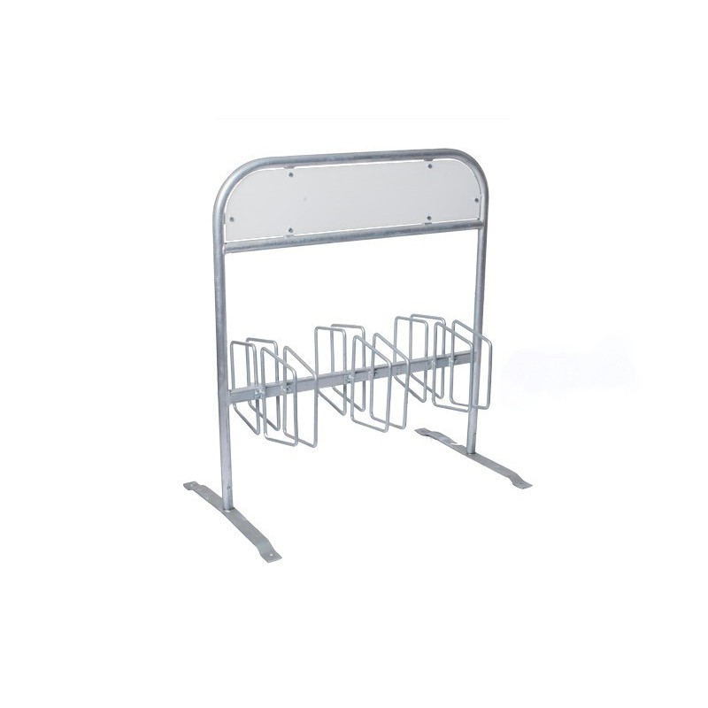 Werbefahrradständer -BONN-, zweiseitig, 6 Stellplätze