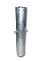 Ersatzbodenhülse für runde Pfosten 60 mm