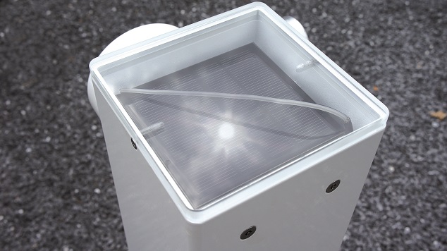 Parkplatzsperre mit Solarbetrieb und Handsender, Sperrbreite: 1 - 2,5 m