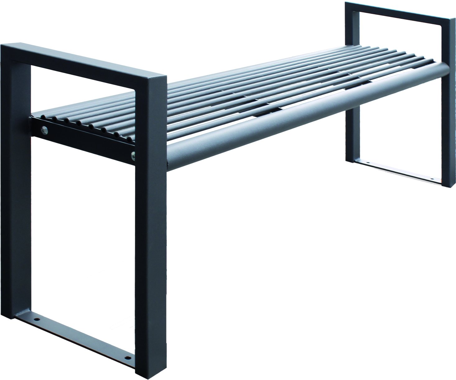 Sitzbank - MAGNUS -, aus Stahl, verschiedene Ausführungen