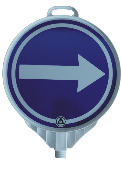 Hinweisschild Linksrichtung 390 mm  