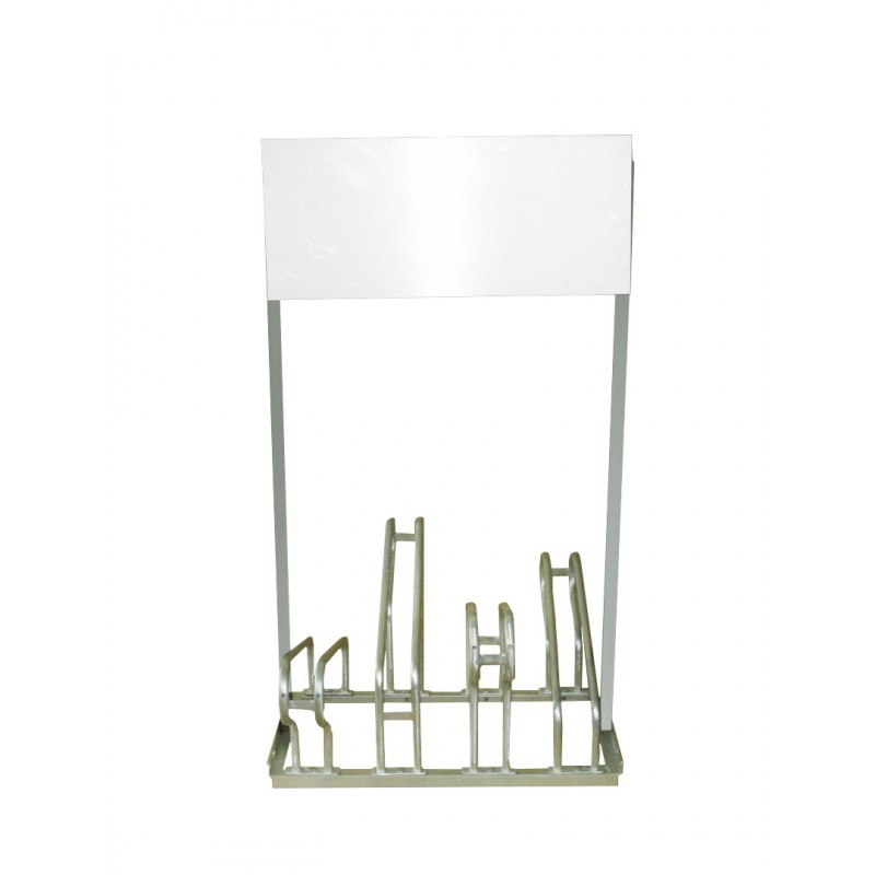 Werbefahrradständer -MONZA-, mobil, 2 - 6 Stellplätze