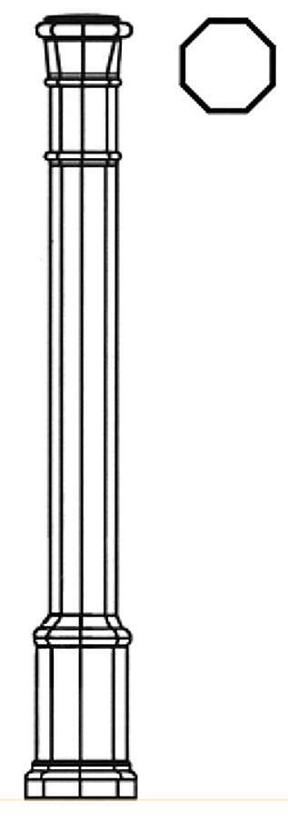 Aluminiumguss Poller LÜNEN herausnehmbar