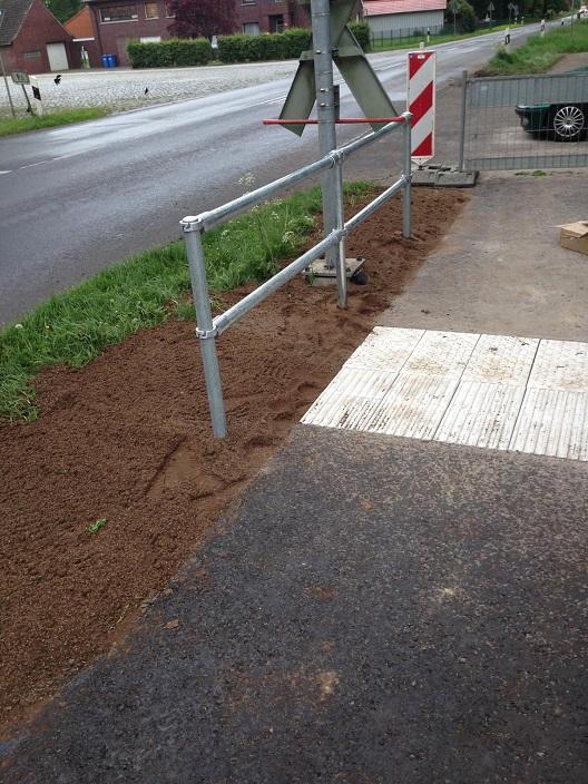 Querrohr Ø 60 mm für Systemgeländer aus Stahl, Länge: 1,5 - 2,0 m