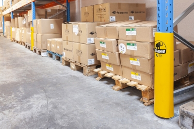 Regalanfahrschutz RACK-MAMMUT L , für Stützenbreite 110 bis 125 mm, Länge: 600 mm