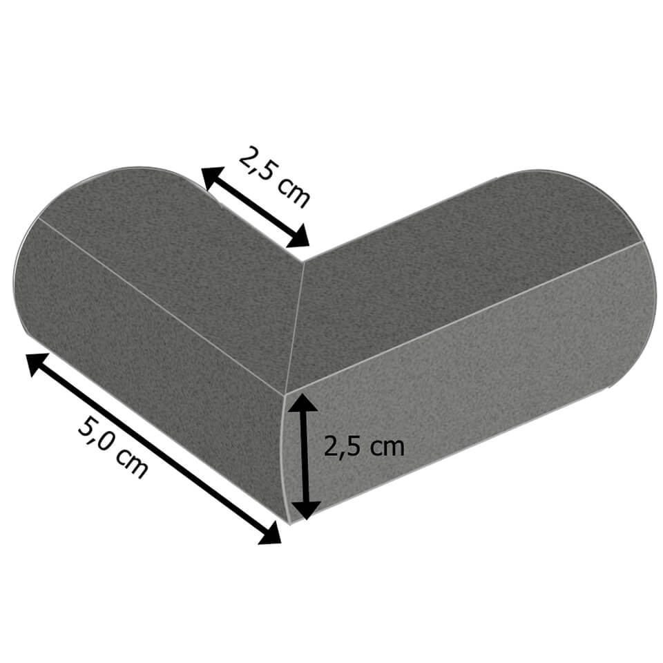 Flexible Schutzecken 2D aus PU