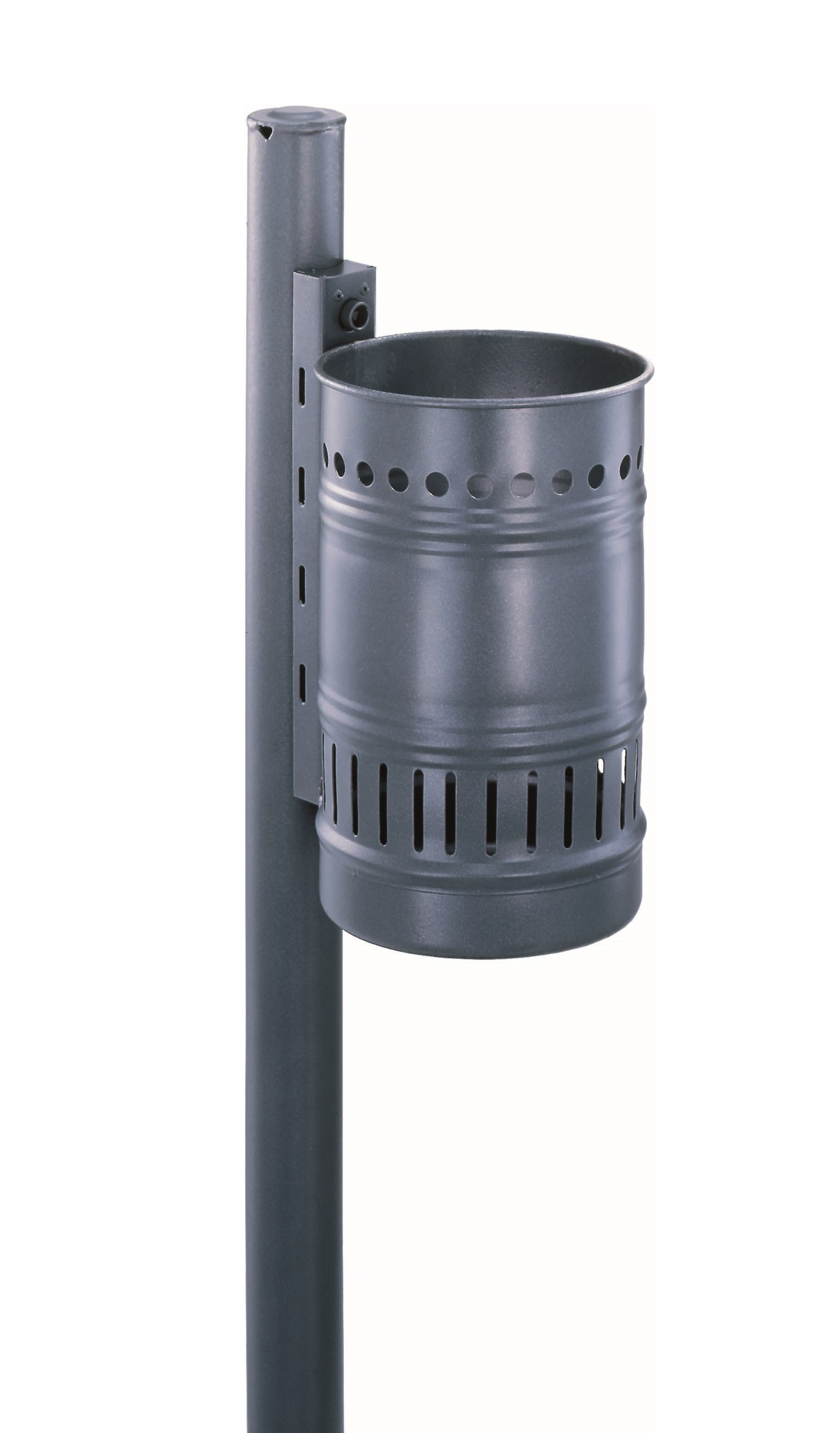 Abfallbehälter -Stuttgart-, 30 Liter, aus Stahl