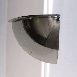 Kugelspiegel aus Polycarbonat, Ø 60 oder 80 cm, Blickwinkel 90°