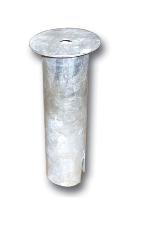 Abdeckkappe für Bodenhülse der Absperrpfosten Ø 60 mm, selbstverriegelnd