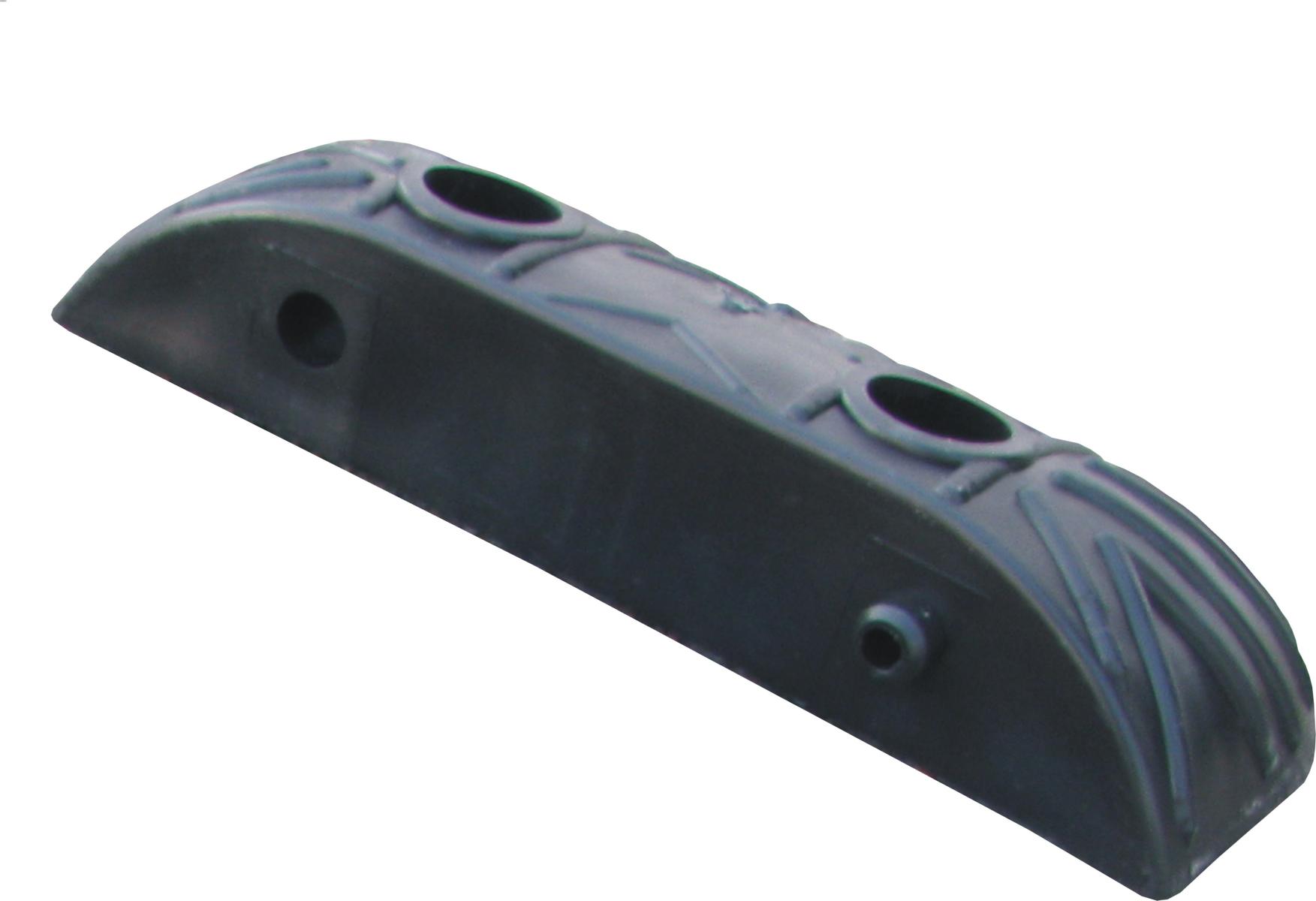 Endstück Temposchwelle aus PP 10 km/h als Stecksystem 