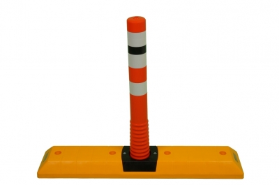 Parkschwelle/Leitschwelle 1000 mm mit Flexipfosten 765 mm