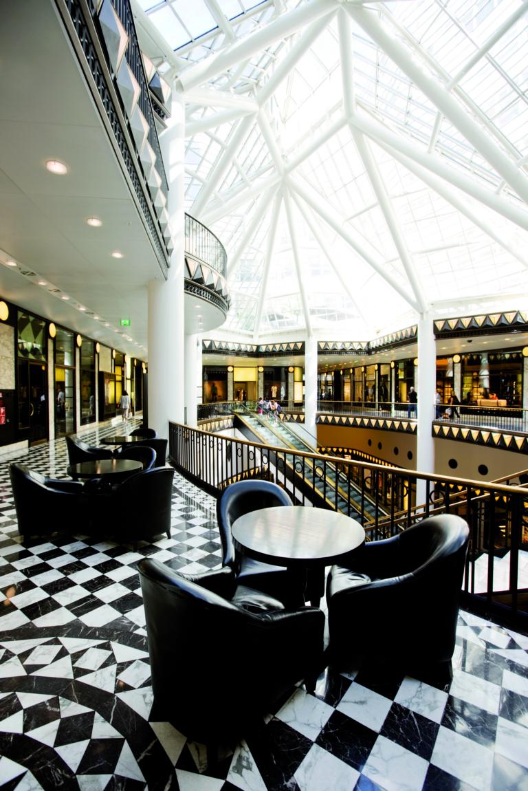 Kordelpfosten -LUXOR-, Höhe: 950 mm, Rohr Ø 50 mm