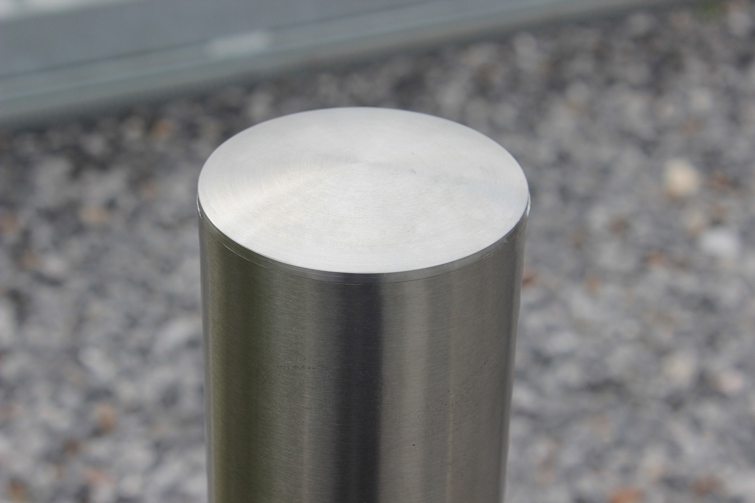 Edelstahlpfosten Ø 102 mm mit diversen Varianten