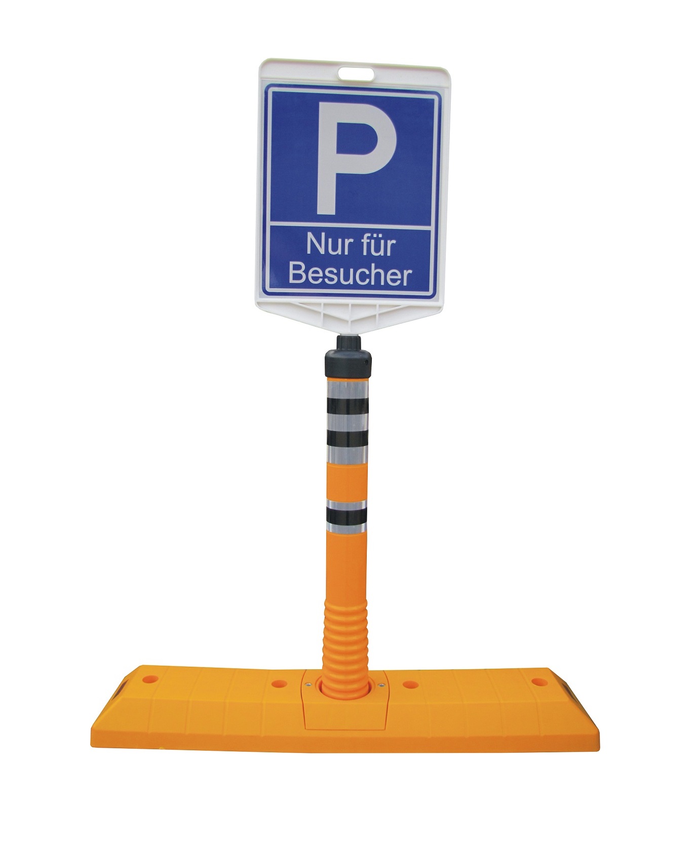 Parkschwelle 1000 mm mit Flexipfosten 765 mm