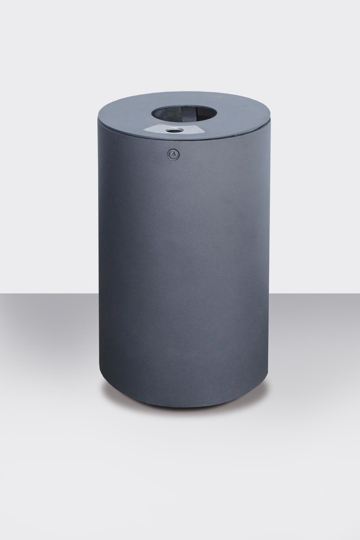 Standbehälter -MAILAND-, 60 Liter, aus Stahl