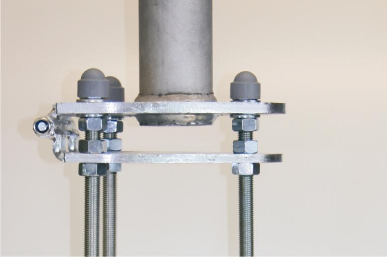 Kippgelenk für Masten 75 mm